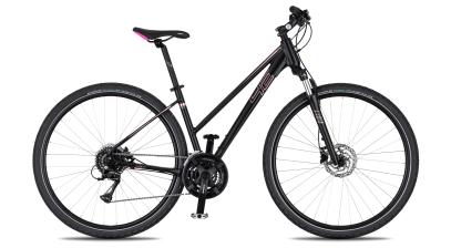 EMILY DISC - black / metal pink