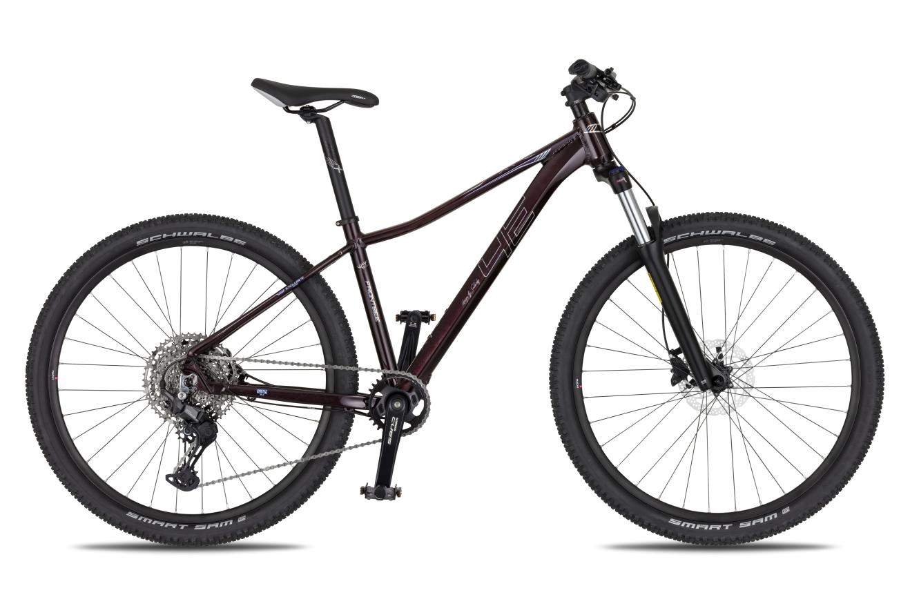 FRONTBEE 27,5 LADY - dark wine / silver